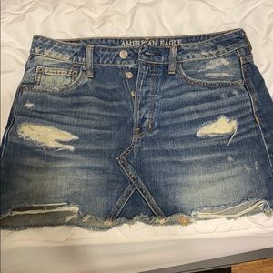 jean skirt